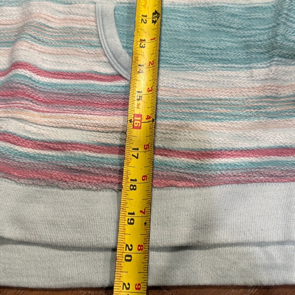 SO Multicolor Striped Lace-Up Hoodie - Picture 6 of 8